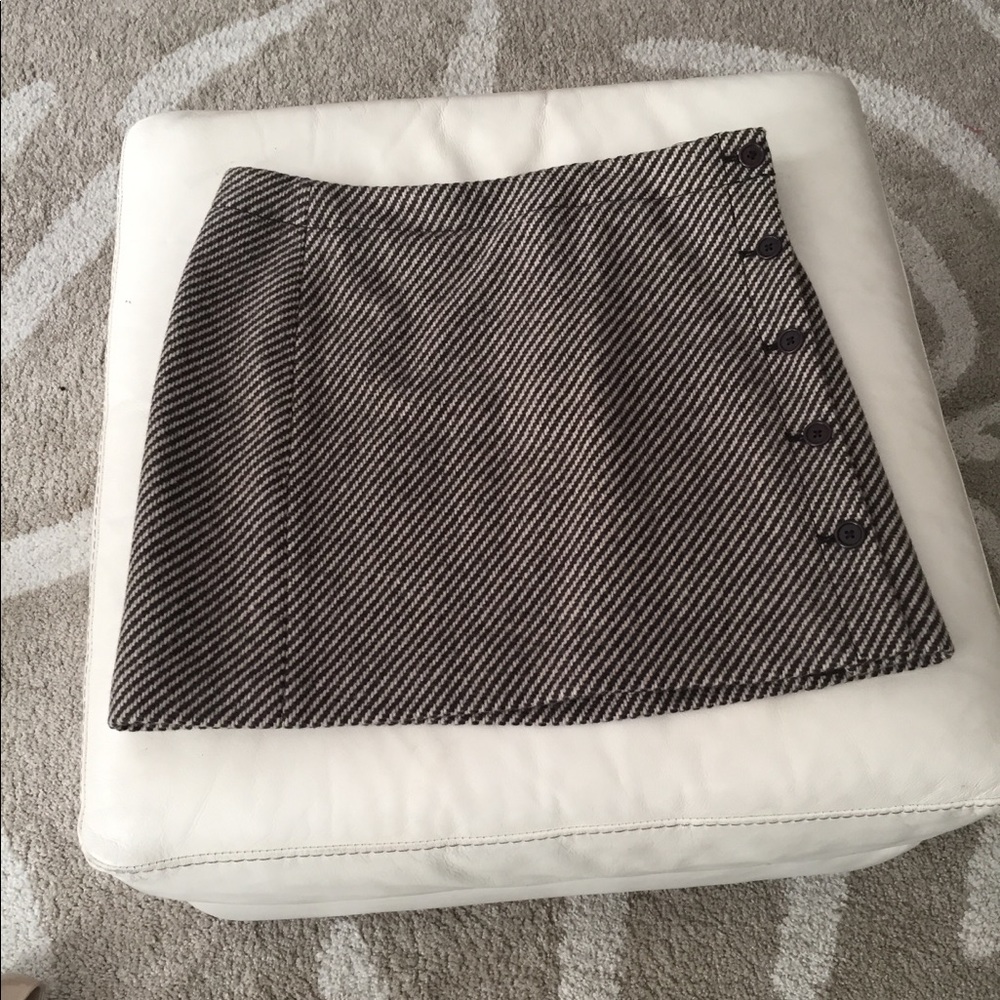 Ladies wool Jcrew mini skirt